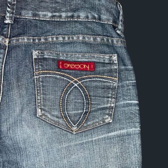 Vintage Sasson High Waisted Skinny Leg Shuffle Jeans Size 10 - Picture 3 of 5